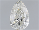 Diamante Natural 1.07 quilates, De pera , Color H, claridad SI2 y certificado IGI