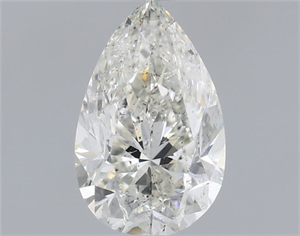 Foto Diamante Natural 1.07 quilates, De pera , Color H, claridad SI2 y certificado IGI de