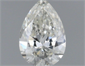 Natural Diamond 0.20 Carats, Pear with  Cut, G Color, SI2 Clarity and Certified by IGI