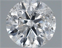 Natural Diamond 0.73 Carats, Round with Excellent Cut, E Color, I1 Clarity and Certified by IGI