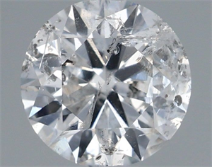 Picture of Natural Diamond 0.73 Carats, Round with Excellent Cut, E Color, I1 Clarity and Certified by IGI