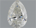 Natural Diamond 0.96 Carats, Pear with  Cut, H Color, SI2 Clarity and Certified by IGI
