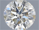 Diamante Natural 0.50 quilates, Redondo , Color K, claridad VS2 y certificado IGI