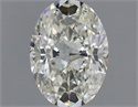 Natural Diamond 1.20 Carats, Oval with  Cut, H Color, VS1 Clarity and Certified by IGI