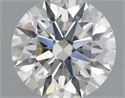 Natural Diamond 0.41 Carats, Round with Excellent Cut, I Color, VS1 Clarity and Certified by GIA