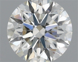 Picture of Natural Diamond 0.41 Carats, Round with Excellent Cut, I Color, VS1 Clarity and Certified by GIA