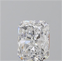 Diamante Natural 1.51 quilates, Radiante , Color E, claridad VS1 y certificado GIA