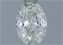 Diamante Natural 0.54 quilates, Ovalado , Color H, claridad VS2 y certificado GIA