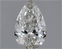 Natural Diamond 1.50 Carats, Pear with  Cut, H Color, SI2 Clarity and Certified by IGI