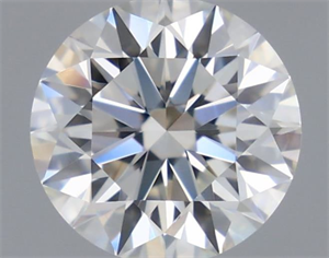 Picture of Natural Diamond 0.71 Carats, Round with Excellent Cut, H Color, IF Clarity and Certified by GIA