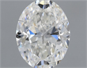 Natural Diamond 0.71 Carats, Oval with  Cut, G Color, VS1 Clarity and Certified by GIA