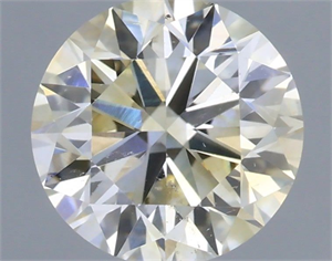 Foto Diamante Natural 0.50 quilates, Redondo , Color K, claridad SI1 y certificado IGI de