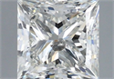 Diamante Natural 1.52 quilates, Princesa , Color G, claridad I1 y certificado IGI