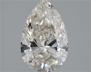 Picture of Natural Diamond 2.01 Carats, Pear with  Cut, I Color, I1 Clarity and Certified by IGI