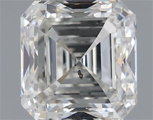 Foto Diamante Natural 1.00 quilates, Asscher , Color E, claridad SI1 y certificado IGI de