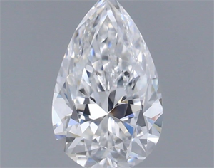 Foto Diamante Natural 0.21 quilates, De pera , Color E, claridad VVS1 y certificado IGI de