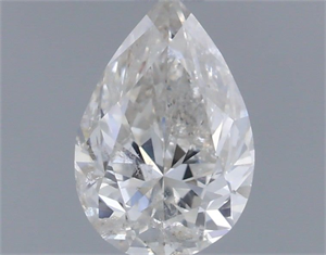 Picture of Natural Diamond 0.30 Carats, Pear with  Cut, G Color, I1 Clarity and Certified by IGI