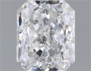 Picture of Natural Diamond 1.05 Carats, Radiant with  Cut, E Color, I1 Clarity and Certified by IGI