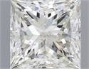 Natural Diamond 1.02 Carats, Princess with  Cut, I Color, I1 Clarity and Certified by IGI