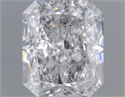 Natural Diamond 1.01 Carats, Radiant with  Cut, E Color, SI2 Clarity and Certified by IGI
