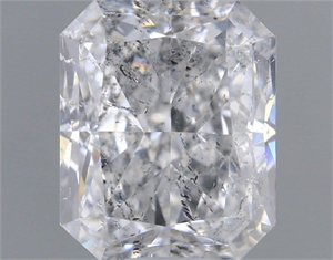 Picture of Natural Diamond 1.01 Carats, Radiant with  Cut, E Color, SI2 Clarity and Certified by IGI