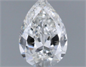 Natural Diamond 0.20 Carats, Pear with  Cut, E Color, VVS2 Clarity and Certified by IGI