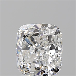 Foto Diamante Natural 2.01 quilates, Del cojín , Color F, claridad SI2 y certificado GIA de