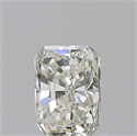 Natural Diamond 1.00 Carats, Radiant with  Cut, K Color, SI2 Clarity and Certified by GIA