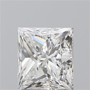Foto Diamante Natural 2.01 quilates, Princesa , Color F, claridad VS2 y certificado GIA de