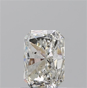 Picture of Natural Diamond 1.51 Carats, Radiant with  Cut, I Color, SI2 Clarity and Certified by GIA