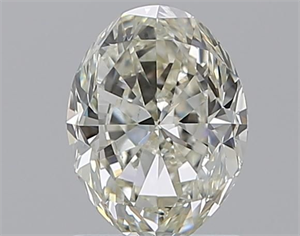 Picture of Natural Diamond 1.20 Carats, Oval with  Cut, K Color, VS1 Clarity and Certified by GIA