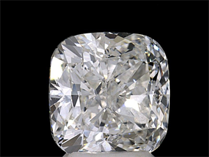 Foto Diamante Natural 4.51 quilates, Del cojín , Color I, claridad SI1 y certificado GIA de