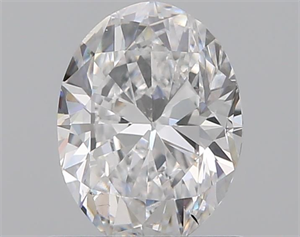 Picture of Natural Diamond 0.70 Carats, Oval with  Cut, D Color, SI1 Clarity and Certified by GIA