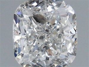 Picture of Natural Diamond 1.02 Carats, Cushion with  Cut, F Color, I1 Clarity and Certified by IGI