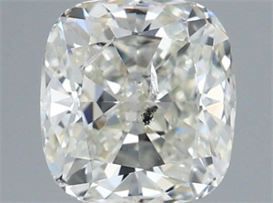 Picture of Natural Diamond 1.02 Carats, Cushion with  Cut, H Color, SI2 Clarity and Certified by IGI