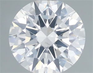 Foto Diamante Natural 1.02 quilates, Redondo , Color F, claridad SI2 y certificado HRD de