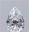 Diamante Natural 0.30 quilates, De pera , Color D, claridad VS1 y certificado GIA