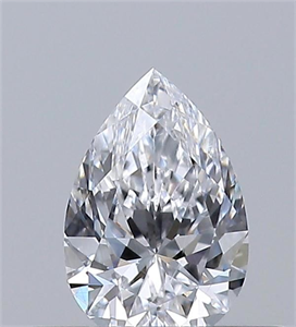 Foto Diamante Natural 0.30 quilates, De pera , Color D, claridad VS1 y certificado GIA de
