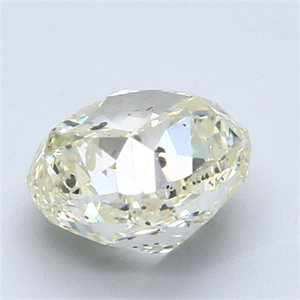 Foto Diamante Natural 4.01 quilates, Del cojín , Color K, claridad SI2 y certificado HRD de