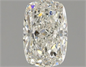 Natural Diamond 1.50 Carats, Cushion with  Cut, I Color, SI2 Clarity and Certified by GIA