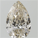 Diamante Natural 2.50 quilates, De pera , Color L, claridad SI2 y certificado HRD