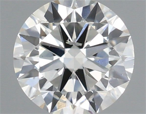 Picture of Natural Diamond 0.40 Carats, Round with Excellent Cut, J Color, SI2 Clarity and Certified by IGI