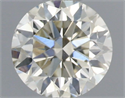 Diamante Natural 0.50 quilates, Redondo , Color L, claridad SI1 y certificado IGI