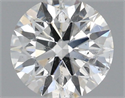 Natural Diamond 0.70 Carats, Round with Excellent Cut, H Color, SI2 Clarity and Certified by IGI