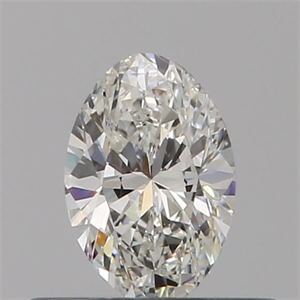 Picture of Natural Diamond 0.31 Carats, Oval with  Cut, H Color, VVS1 Clarity and Certified by GIA
