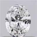 Diamante Natural 0.30 quilates, Ovalado , Color F, claridad I1 y certificado GIA