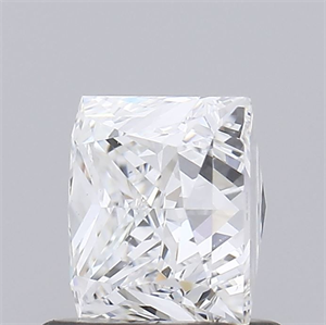 Picture of Natural Diamond 0.90 Carats, Princess with  Cut, E Color, SI1 Clarity and Certified by GIA