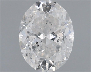Foto Diamante Natural 1.00 quilates, Ovalado , Color F, claridad I1 y certificado IGI de
