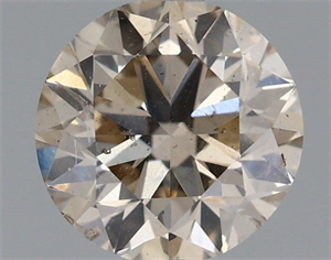 Picture of Natural Diamond 1.01 Carats, Round with Very Good Cut, N Color, SI2 Clarity and Certified by IGI