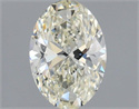 Natural Diamond 1.33 Carats, Oval with  Cut, J Color, VVS2 Clarity and Certified by IGI